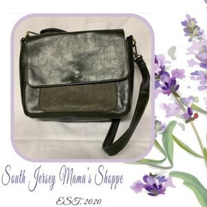 Joy Susan Lexie Vegan Leather Army Green Purse